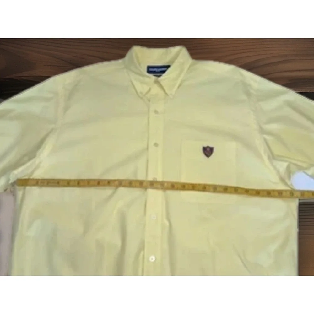 Mens‎ Ralph Lauren Golf Tilden Button Down Shirt Tilden Crest Sz Large/XL